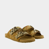 Sandales Lf Urchin - Burberry - Cuir - Marron