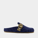 Mules Lf Urchin - Burberry - Coton - Bleu
