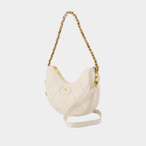 Sac Porté Épaule Ll Horseshoe Chain - Burberry - Cuir - Blanc