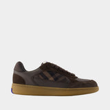 Sneakers Mf New Terrace Mix M - Burberry - Cuir - Marron