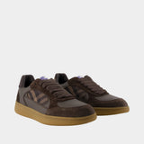 Sneakers Mf New Terrace Mix M - Burberry - Cuir - Marron