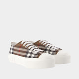 Sneakers Lf Trn Jack Chk L - Burberry - Nylon - Marron