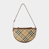 Sac Porté Épaule Ll Small Bridle Saddle Ysa - Burberry - Coton - Beige
