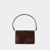 Sac À Bandoulière The Dorian - Victoria Beckham - Cuir - Marron