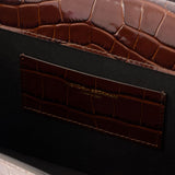 Sac À Bandoulière The Dorian - Victoria Beckham - Cuir - Marron