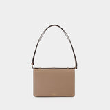 Sac À Bandoulière The Dorian - Victoria Beckham - Cuir - Beige