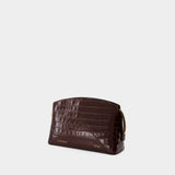 Pochette The Victoria - Victoria Beckham - Cuir - Marron
