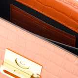 Sac À Bandoulière The Mini Dorian - Victoria Beckham - Cuir - Rouge