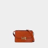 Sac À Bandoulière The Mini Dorian - Victoria Beckham - Cuir - Rouge