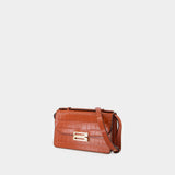 Sac À Bandoulière The Mini Dorian - Victoria Beckham - Cuir - Rouge