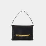 Sac À Main Chain - Victoria Beckham - Cuir - Noir