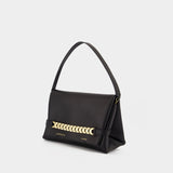 Sac À Main Chain - Victoria Beckham - Cuir - Noir