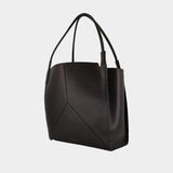 Sac Porté Épaule Victoria - Victoria Beckham - Cuir - Noir