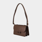 Sac À Bandoulière Tonal Mini Dorian - Victoria Beckham - Cuir - Marron