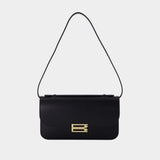 Midi Dorian Pochette - Victoria Beckham - Cuir - Noir