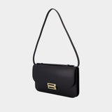 Midi Dorian Pochette - Victoria Beckham - Cuir - Noir