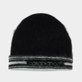 Bonnet Mohair - Casablanca - Laine - Noir