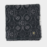 Écharpe Fluffy Monogramme - Casablanca - Nylon - Gris