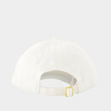 Casquette Cc Logo Patch - Casablanca - Coton - Blanc