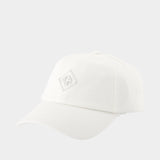 Casquette Cc Logo Patch - Casablanca - Coton - Blanc