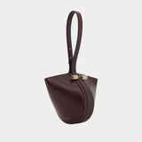 Sac À Main Mini Dia - Victoria Beckham - Cuir - Bordeaux