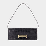 Pochette Dorian East West - Victoria Beckham - Cuir - Noir
