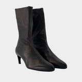 Bottes Harlow Mid 55 - Victoria Beckham - Cuir - Noir
