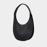 Sac À Main Double Gusset Swipe - Coperni - Cuir - Noir