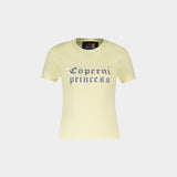 T-Shirt Princess - Coperni x Disney - Coton - Jaune