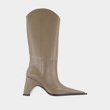 Bottes Cowboy Bridge - Coperni - Cuir - Marron