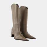 Bottes Cowboy Bridge - Coperni - Cuir - Marron
