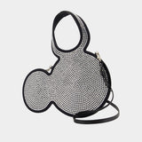 Sac À Bandoulière Mini Mickey - Coperni x Disney - Satin - Noir