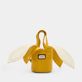 Sac À Main Banana - Charles Jeffrey Loverboy - Cuir - Jaune