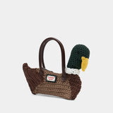 Sac À Main Duck - Charles Jeffrey Loverboy - Coton - Vert