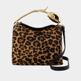 Sac À Main Mini Bloom - ERDEM - Cuir - Léopard