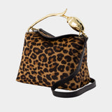 Sac À Main Mini Bloom - ERDEM - Cuir - Léopard