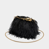 Sac À Main Mini Bloom - ERDEM - Cuir - Noir