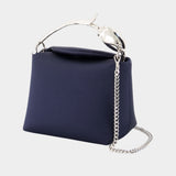 Sac À Main Mini Bloom - ERDEM - Coton - Bleu