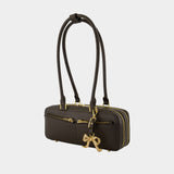 Sac Porté Épaule With Charm - SELF PORTRAIT - Cuir - Marron