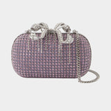 Sac À Main Chainmail - SELF PORTRAIT - Métal - Violet