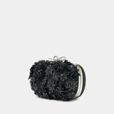 Pochette - SELF PORTRAIT - Soie - Noir