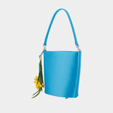 Sac À Main Bucket - SELF PORTRAIT - Synthétique - Bleu