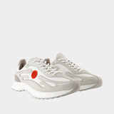 Sneakers Stade - Casablanca - Cuir - Blanc