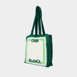 Cabas Crochet - Casablanca - Coton - Vert