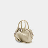 Sac À Main The Micro Bauletto - Marc Jacobs - Cuir - Blanc
