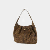 Sac Porté Épaule Tresor - Rouje - Cuir - Léopard