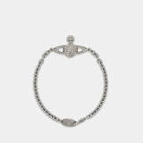 Collier Mini Chain - Vivienne Westwood - Métal - Noir