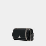 Sac À Bandoulière Chain - Vivienne Westwood - Synthétique - Noir
