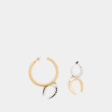Boucles D'oreilles Asymmetric - Isabel Marant - Métal - Multi