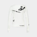 T-Shirt Tunisien Happy - Zadig & Voltaire - Coton - Blanc